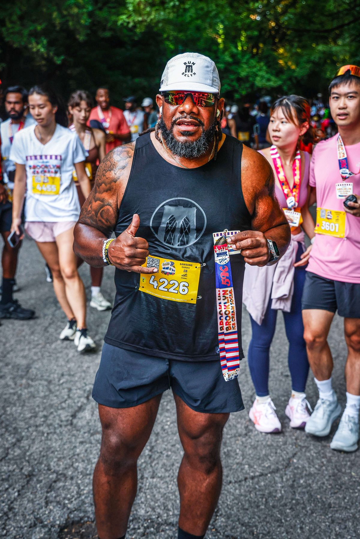 Running for Uncle Edwy