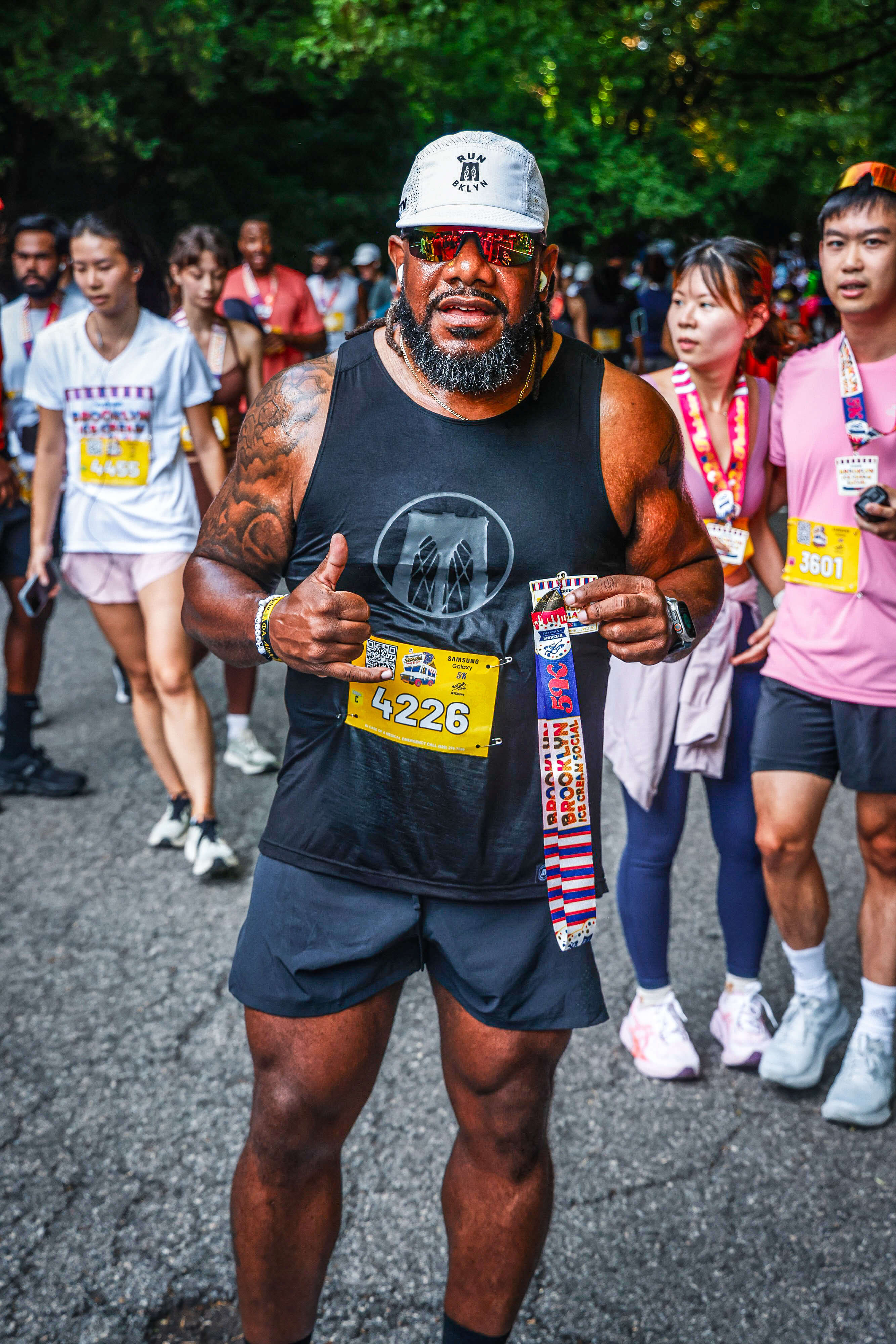 Running for Uncle Edwy